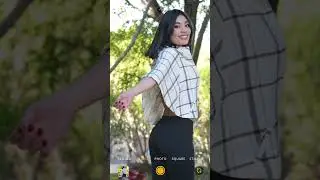 Edición Móvil 📲 Antes y Después #parque #jeans #chaqueta #canon #foto #photography #fashion #moda