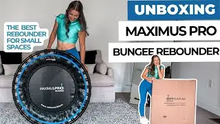 Maximus Pro Bungee Rebounder Unboxing & Review | Best Rebounder for Small Spaces!