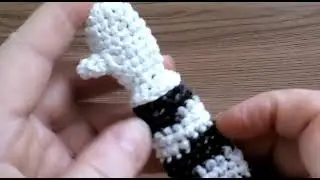 Мочалка "Весёлый светофор". Исправление ошибки.😘