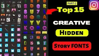 INSTAGRAM STORY HIDDEN FONTS  |  INSTAGRAM STORY HIDDEN GIF  | CREATIVE INSTAGRAM STORY IDEAS