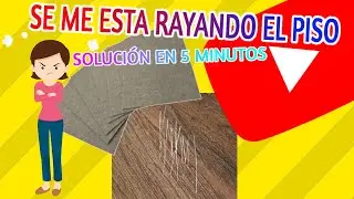 SE ME ESTÁ RAYANDO EL PISO LAMINADO