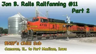 Railfanning #11- Part 2 - The Chilli Sub. - Cameron, IL to Fort Madison, Iowa - Oct. 2015