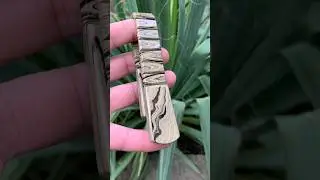 Чётки из немецкого цветного эбонита песочного цвета 