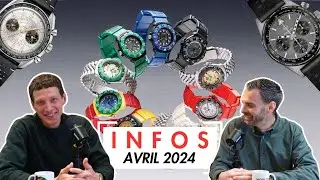 #INFOS - Retour sur les actualités horlogères d'avril 2024 !