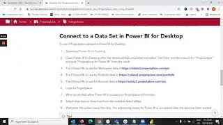 Request information in OData for Power BI