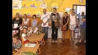 Viktorka - poprvé do školy