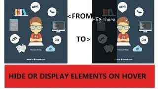 Hide Or Display Elements On Hover