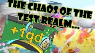 What its Like to be in The Test Realm! | Bee Swarm Simulator Test Realm!