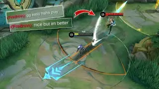 THIS IS HOW YOU WIN AGAINST PRO PLAYER ENEMY (THE IMPOSSIBLE GAMEPLAY): MLBB