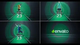 Soccer Players v2 | After Effects template - Envato elements