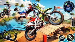 Trial Extreme Freedom 2024 - New Motorcross Bike Dirt Stunt Racing Multiplayer: Android GamePlay