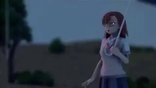 Railgun 【MMD/DL】Umbrella