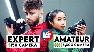 PRO PHOTOGRAPHER VS AMATEUR PHOTOGRAPHER! | Nikon D3300 vs. Sony A7RIV
