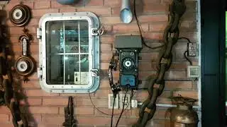 Old Siemens wall telephone ringing