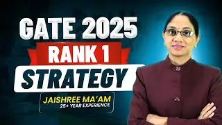 GATE 2025 *Ideal* preparation strategy (How To Get AIR 1 In GATE) 