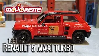 MAJORETTE Restoration & Custom : 1981 Renault 5 Maxi Turbo