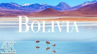 Bolivia 4K drone view • Stunning footage aerial view of Bolivia | Relaxation film with calming music