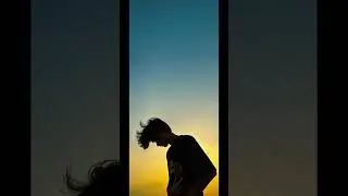 Poses for sunset 🌅 click by iphone 13 #shorts #iphone13 #photography #pose