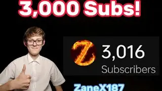 I hit 3,000 Subs! What happens Next?
