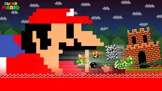 Super Mario Bros. but the floor is Lava...