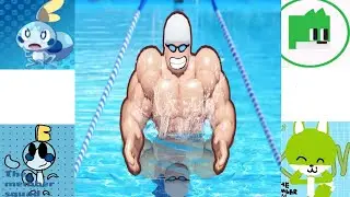 Playing Roblox Swim League