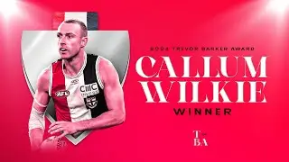 Is Callum Wilkie the Best Defender in the AFL? | 2024 Trevor Barker Award Winner