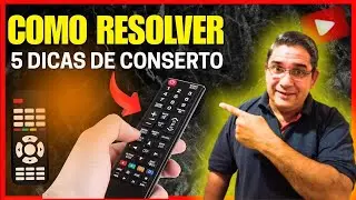 Como Consertar CONTROLE Remoto que NÃO FUNCIONA Solução Rápida e Facil