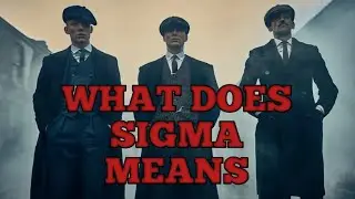WHAT MEAN BY SIGMA MALE💪🏼🥇