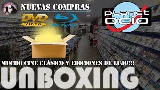 NUEVO UNBOXING! Compra de películas en BLU-RAY & DVD en PLANET OCIO