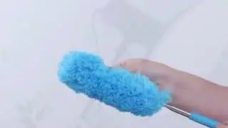 Teleskopik Mikrofiber Pratik Uzayabilen Toz Alma Fırçası Aparatı
