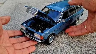 UNBOXING of Mercedes Benz 200 T 1980 Combi Norev Diecast model 1:18