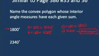Page 386 #35 and 36 Naming polygons