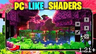 Top 5 'JAVA LIKE' SHADERS For Minecraft PE 1.21+ 🔥| (New Shaders 😳) 