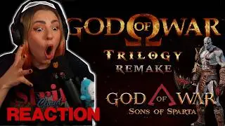 God of War fan reaction to Trilogy Remake & Sons of Sparta announcement - PlayStation State of Play
