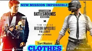 Get new Mission Impossible Fallout clothes for Free! in PUBG MOBILE