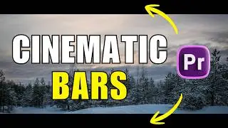 How To Add Black Cinematic Bars In Premiere Pro