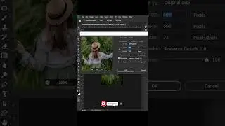 The best option to increase the photo size | 