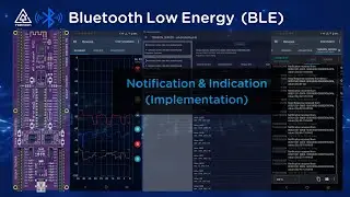 Bluetooth Low Energy (BLE) - Notification & Indication Implementation (ESP32+FreeRTOS)
