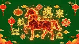 Chinese New Year Fire Horse 2026 Green Screen (27 Packs Epic Lunar Vids)