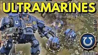 Ultramarines DREADNOUGHTS vs Orks! Massive 2V2 Battle - Warhammer 40K Dawn of War 3