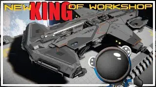 [SPACE ENGINEERS] Hammerhead by Allied Armor - REVIEW - new KING of workshop