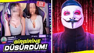 KIZ YAYINCILARI HİLEYLE TROLLEDİM! BİRBİRİNE DÜŞÜRDÜM! (CS 2)