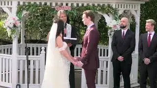 Alyssa & Matt's Wedding Ceremony