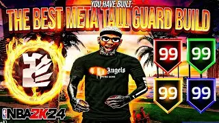 NEW BEST META 6'6 GUARD BUILD IN NBA2K24! *GAMEBREAKING* BEST SHOOTING TALL GUARD ISO BUILD NBA2K24😱