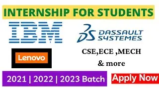 Off Campus Internship for Students with Stipend | For 2021 2022 2023 Batch | C ,C++,Autocad | CSE ME