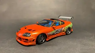 『模型時間』Toyota SUPRA 1/24 Tamiya/Uscp(玩命關頭FAST&FURIOUS)Part3 finish