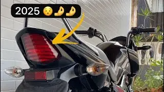 COMO MUDAR A TRASEIRA DA FAN 160 🔥 ficou a pura (como colocar) LANTERNA DE BROS 160