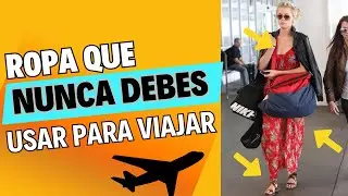 ¡NO querrás usar esta ROPA para VIAJAR!