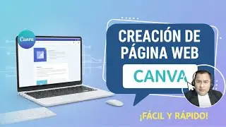 Create a PROFESSIONAL website with Canva 🚀 (Free and No Programming Required)