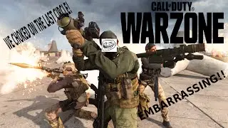 I CHOKED ON THE LAST CIRCLE! - Warzone Gameplay